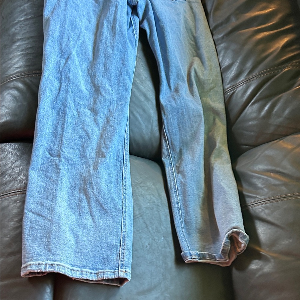 Altar'd State Light Blue Distressed Boyfriend Jeans - Picture 10 of 11